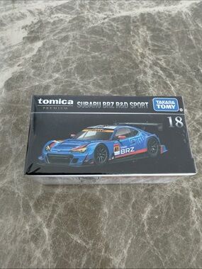 Tomica Premium - Subaru BRZ R&D Sport Die-Cast Model - Blue